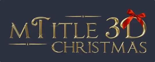 mTitle 3D Christmas