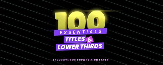 LenoFX 100 Essential Titles & Lower Thirds